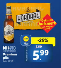 Kratje Kordaat voor €5,99 bij de Lidl