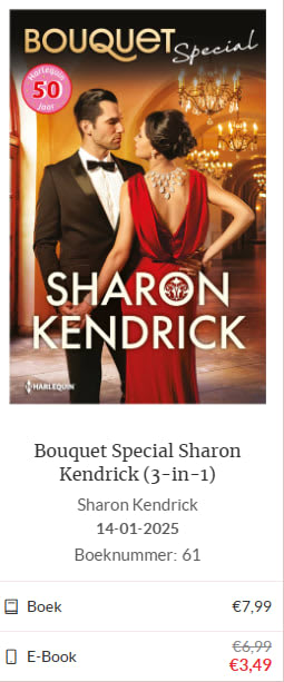50% korting op Harlequin e-books