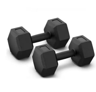 Mancuernas hexagonales 5KG 2 Piezas ALLINLIFE por solo 11,79€