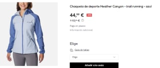 Chaqueta de Mujer Columbia Heather Canyon por 44.99€