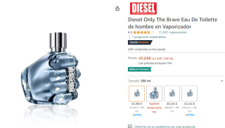 Diesel Only The Brave 200ml hombre por 43,68€