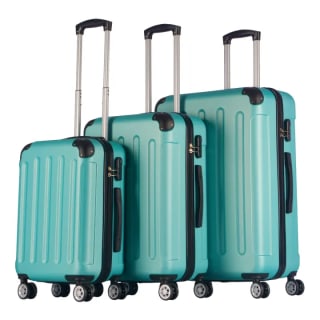 Juego de 3 Maletas Trolley ABS Semirrígidas 4 Ruedas por 62.9€ (Cuenta Nueva 52.9€)