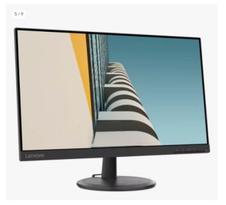 Lenovo Monitor 62A8KAT1EU 24´´ Full HD LED 75Hz por 78.2€ (Cuenta Nueva 66.2€)