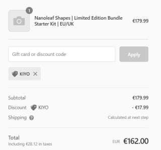 Nanoleaf Shapes Triangles Starterspakket 32Stuks voor €162 dmv code bij Nanoleaf