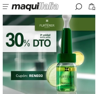 -30% en la Segunda Unidad de René Furterer.