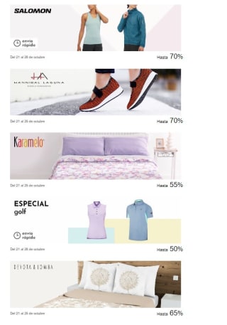 Recopilación n uevas ofertas desde Primereti