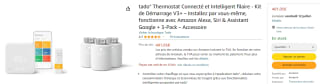 Thermostat connecté Tado V3 à 401,05€