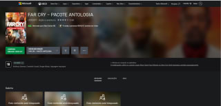 Jogo: FAR CRY PACOTE ANTOLOGIA 3, 4, 5 e 6 para Xbox