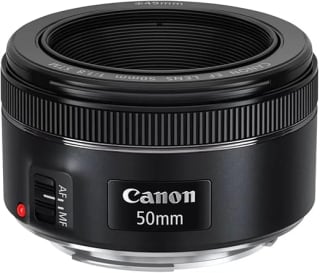 Canon 0570C005AA EF 50mm f/1.8 STM por $2,279 en Amazon