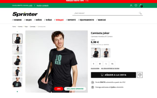 Camiseta Joker Hombre por solo 5,39€