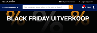 [Black Friday] Uitverkoop bij Expondo