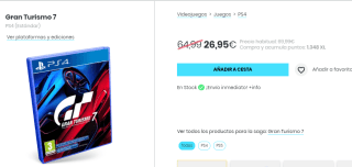 Gran Turismo 7 - PS4 por 26.95€