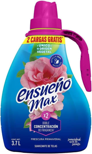 Ensueño Suavizante Frescura Primaveral 3.7L por $72 en Amazon