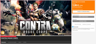 Videojuego para Nintendo Contra Rogue Corps por 1,99€