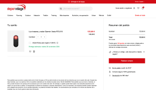 Luz Radar Varia RTL515 a tan solo 123,95€