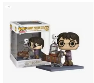 Funko Pop! Deluxe: HP Anniversary - Harry Potter Pushing Trolley por 27.19€ (Cuenta Nueva 13.6€)