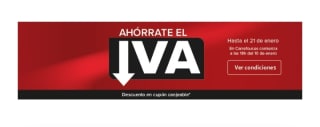 Ahórrate el IVA en Electrodomésticos y Electrónica en Carrefour.