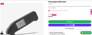Thermape One voor €69,99 bij Vuurenrook