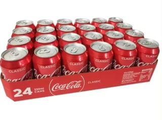 24 latas Coca-Cola de 330ml por 9,03€