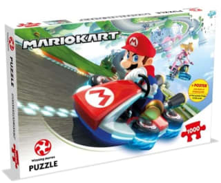 Puzzle Mario Kart Funracer 1000 piezas marca Jigsaw por 5,95€