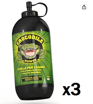 Pack 3 Pattex Crocodile Power de 225g por 9.38€