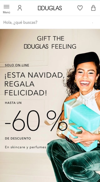 Hasta -60% de Descuento en Douglas.