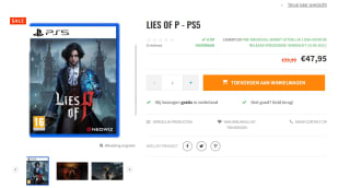 Lies of P (PS5) voor €47,95 bij GameResource