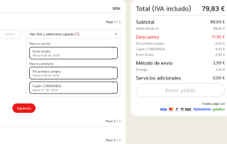 Barra de sonido LG SQM1 40W 2.0 Canales Bluetooth Dolby Digital Sonido Bass Blast por solo 79,83€