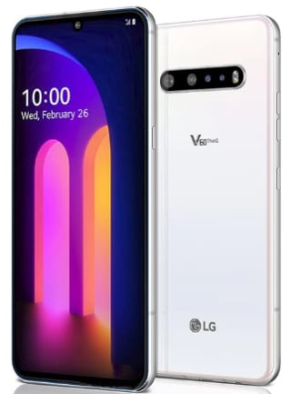 Smartphone LG V60 5G 128GB por $1,890 en AliExpress