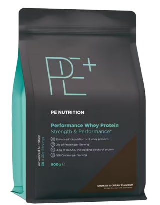 Performance Whey Protein 900g Cookies & Cream - voor €29,39 bij Holland & Barret