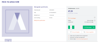 Hirschmann GigaBit internet over coax adapter inclusief USB-voeding voor €47,25