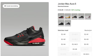Jordan Max Aura 5 sneakers voor €69,95 in de Nike store