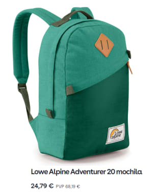 Mochila Lowe Alpine Adventurer 20L por 24.79€
