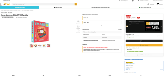 Juego de mesa SMART 10 Familiar por solo 18,71€