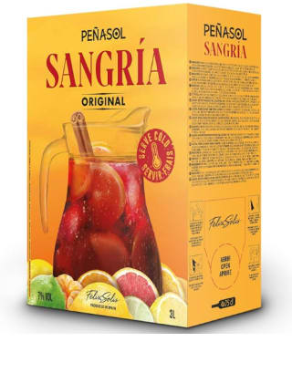 3 L de Peñasol Sangria formato BIB por 5.37€