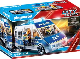 PLAYMOBIL Politieauto met licht + geluid - voor €24,99 bij Amazon