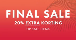 20% extra korting op alle sale bij WE fashion