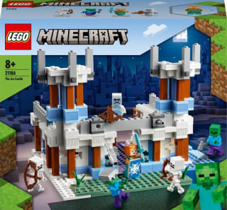 LEGO Minecraft Het IJskasteel voor €33,99 bij Bol.com