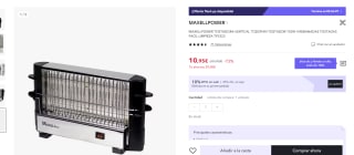 Recopilación tostadoras muy economícas desde 8,21€