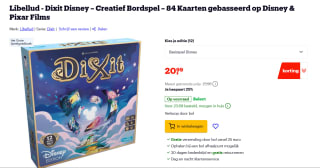 Libellud - Dixit Disney – Creatief Bordspel voor €20,99 bij Bol