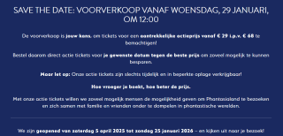 Phantasialand actie tickets vanaf €29