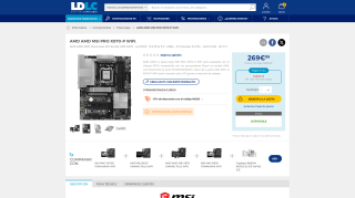 MSI Pro X870-P WiFi por 229,46€