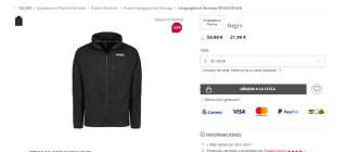 Polaire Geographical Norway por 21,99€