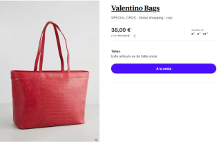 Bolso Valentino SPECIAL CROC por 38€