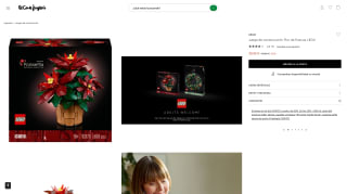 Juego de construcción Flor de Pascua LEGO por 39,99€