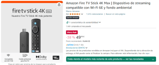 Recopilación Fires TV a precio muy buenos en amazon