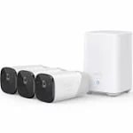 Eufycam 2 - 3 beveiligingscamera's / IP-camera's + basisstation voor €299 bij Coolblue