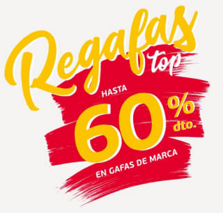 Descuentos hasta 60% Regafas en General Óptica