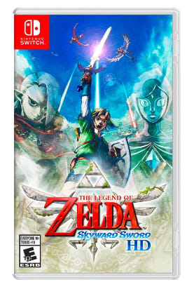 Juego The Legend of Zelda: Skyward Sword HD Nintendo Switch Físico por $19.990