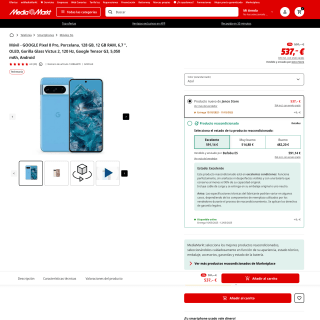 Google pixel 8 pro 12GB ram 128GB por solo 537€